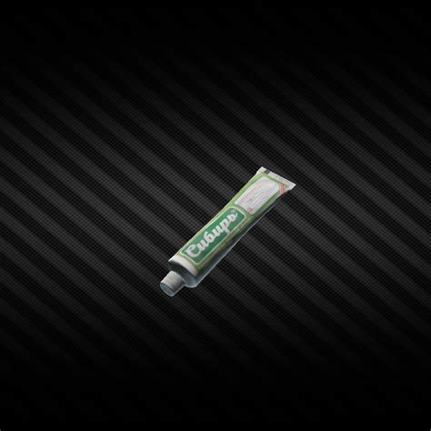 A package of construction nails. . Tarkov toothpaste